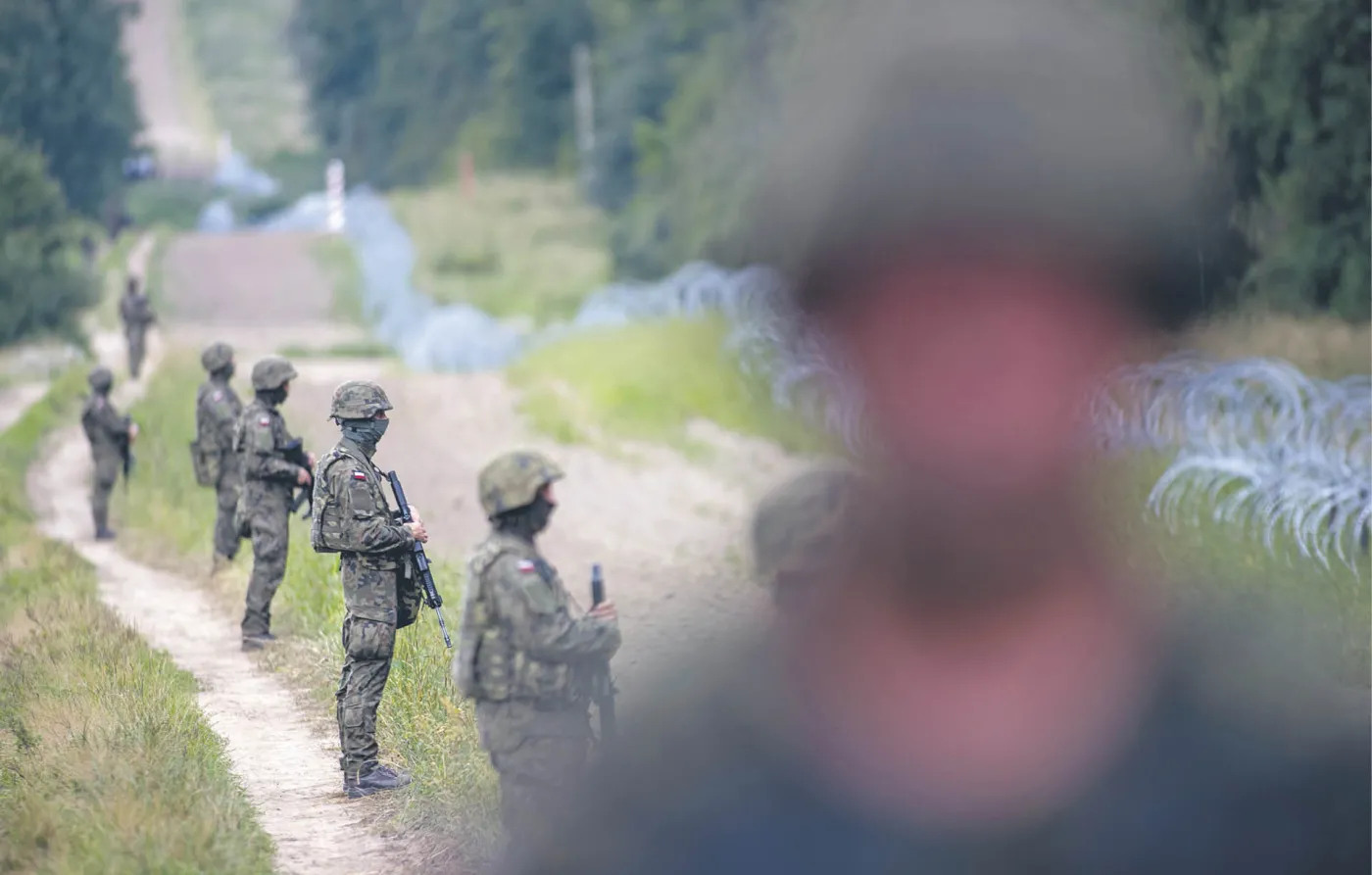 Kopczany, województwo podlaskie, sierpień 2021 r.