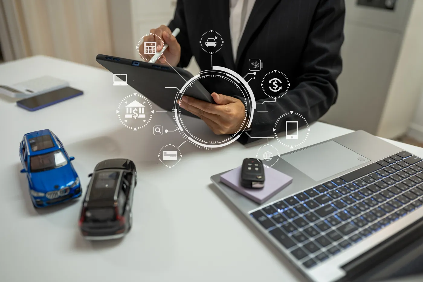 Female,Signing,Car,Insurance,Document,Or,Lease.,Writing,Signature,On