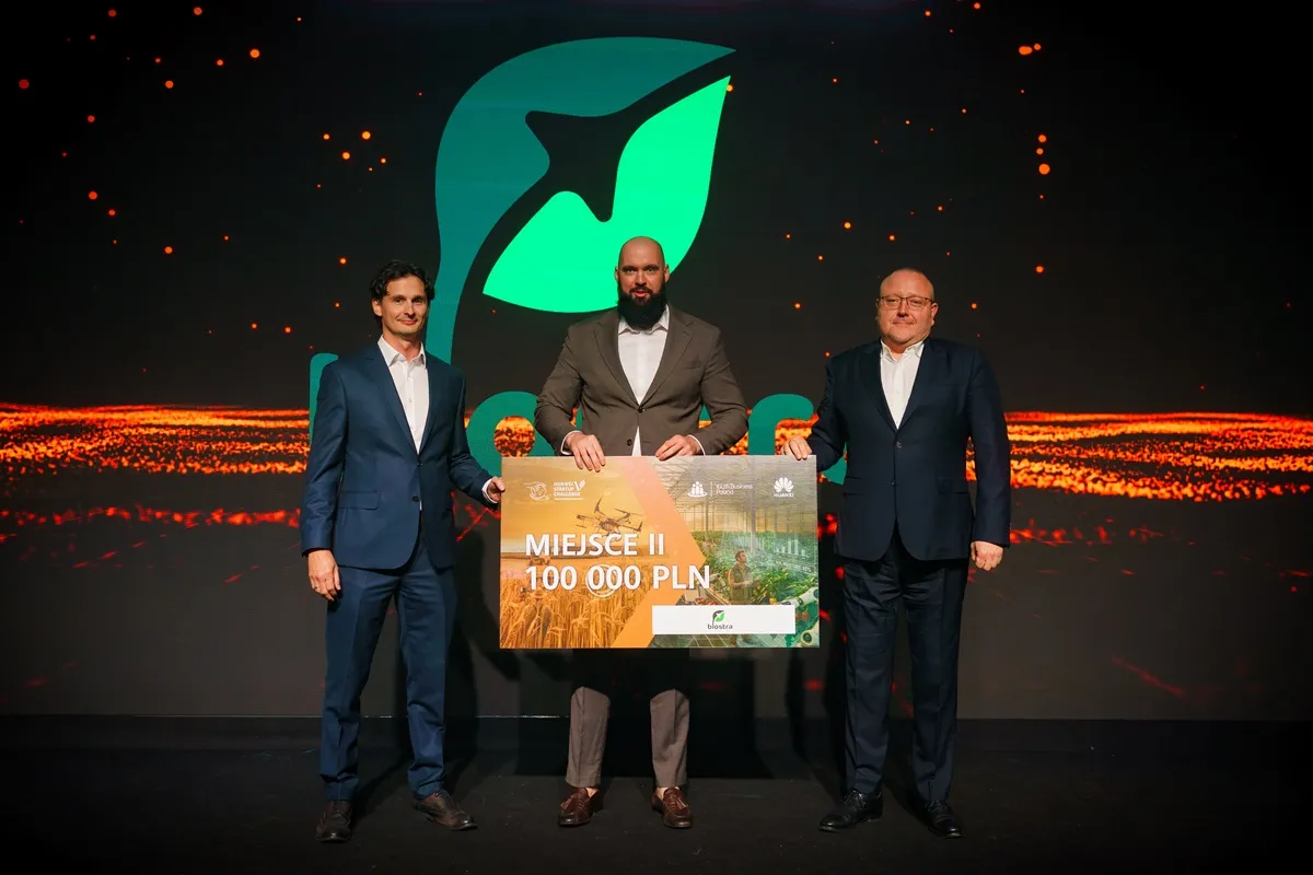 II miejsce Huawei Startup Challenge V - Biostra