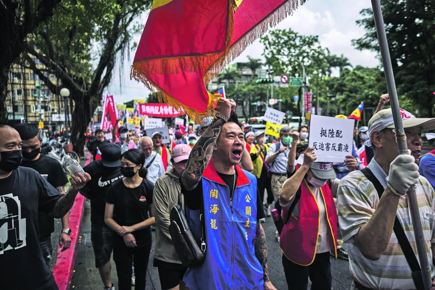 Protest na Tajwanie