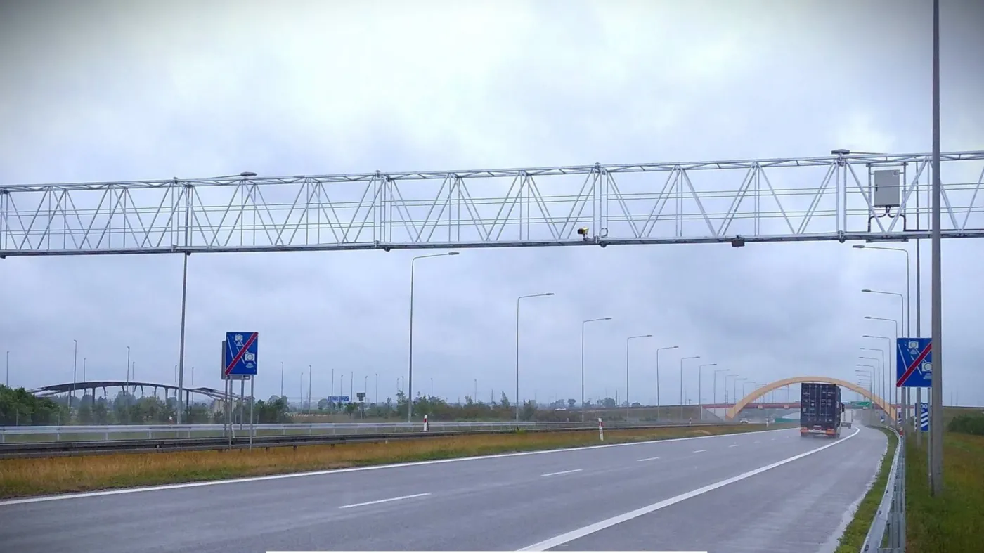 Odcinkowy pomiar prędkości na autostradzie A1