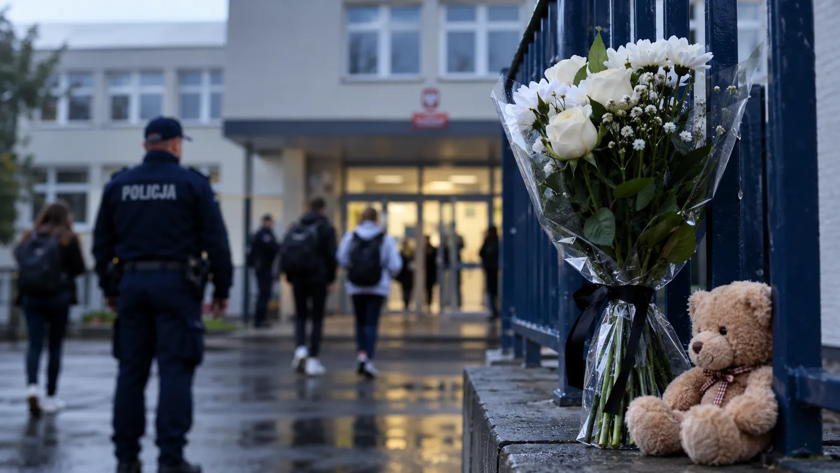 Bramki bezpieczeństwa, kontrole plecaków i policja. Ataki w szkołach zmieniły prawo na świecie