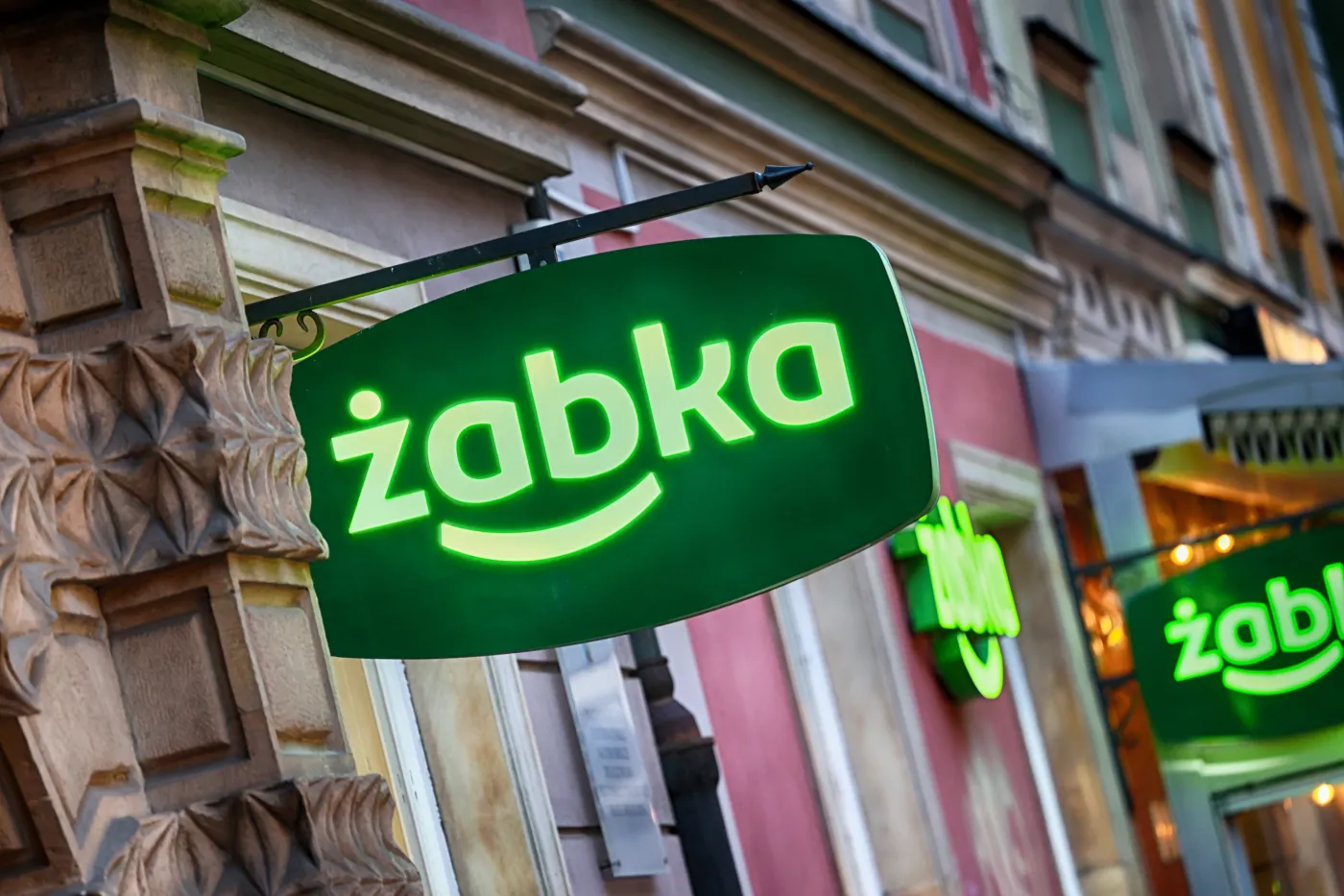 07.05.2023,Market,Frog.,Advertising,Banner,Of,A,Large,?abka,Chain