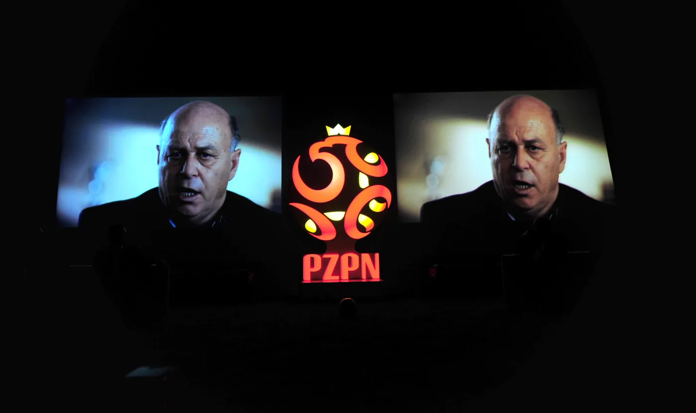 Konferencja prasowa prezentująca nowe logo PZPN