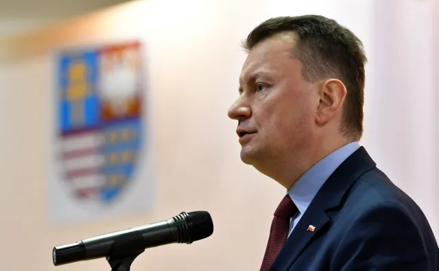 Błaszczak: Zrobimy wszystko, by ranni policjanci jak najszybciej wrócili do służby