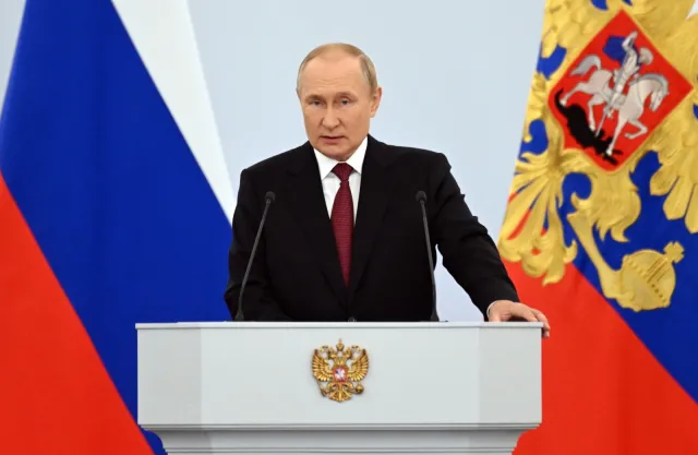 Putin: Doktryny USA i NATO oparte na "kułackim prawie". Prezydent podpisał umowę o włączeniu zajętych terytoriów Ukrainy w skład Federacji Rosyjskiej