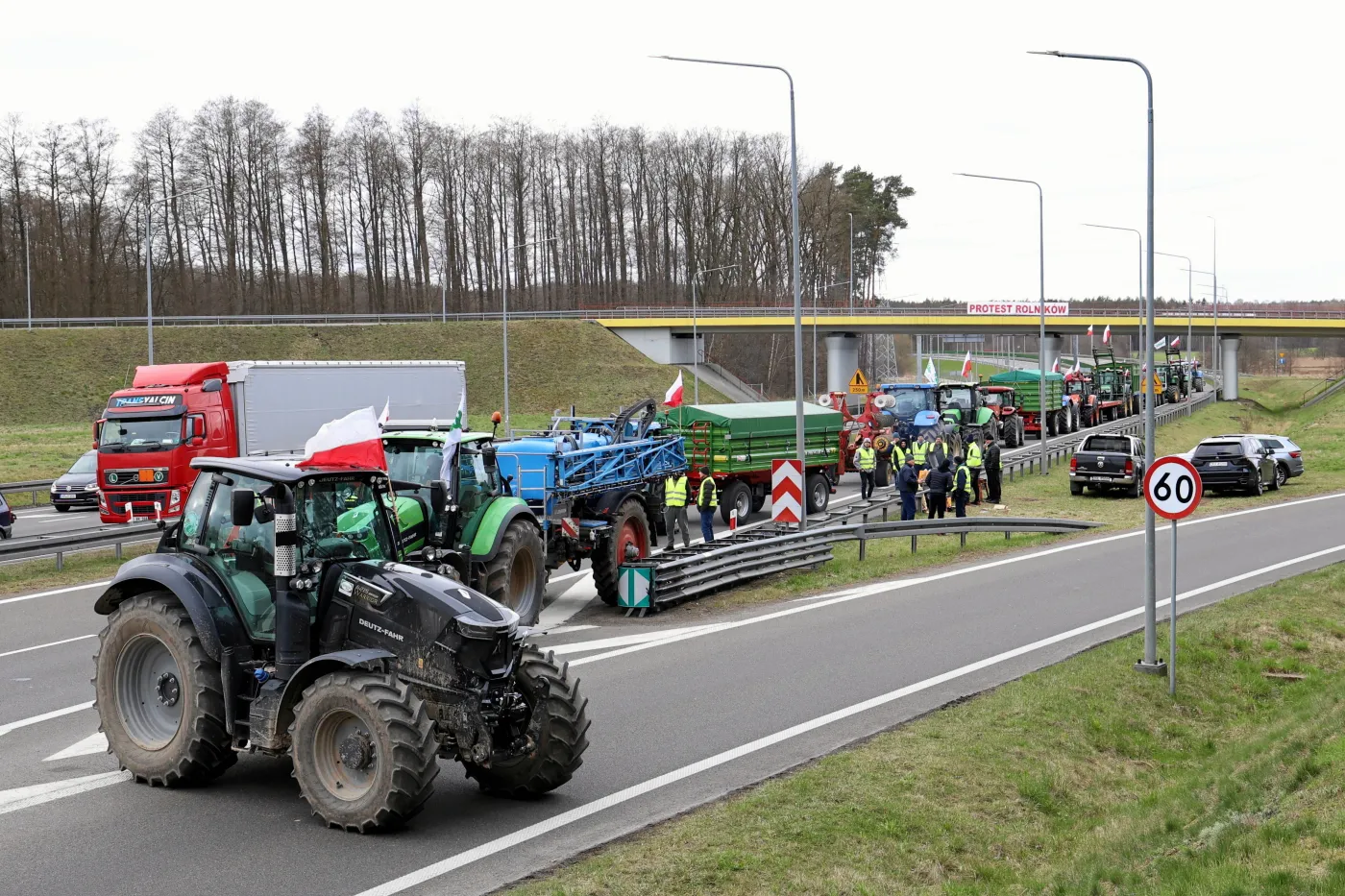 Protesty rolników. Nadal bez zgody w sprawie handlu z Ukrainą