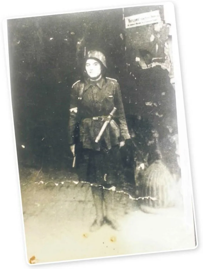 Danusia Reinhard w czasie Powstania