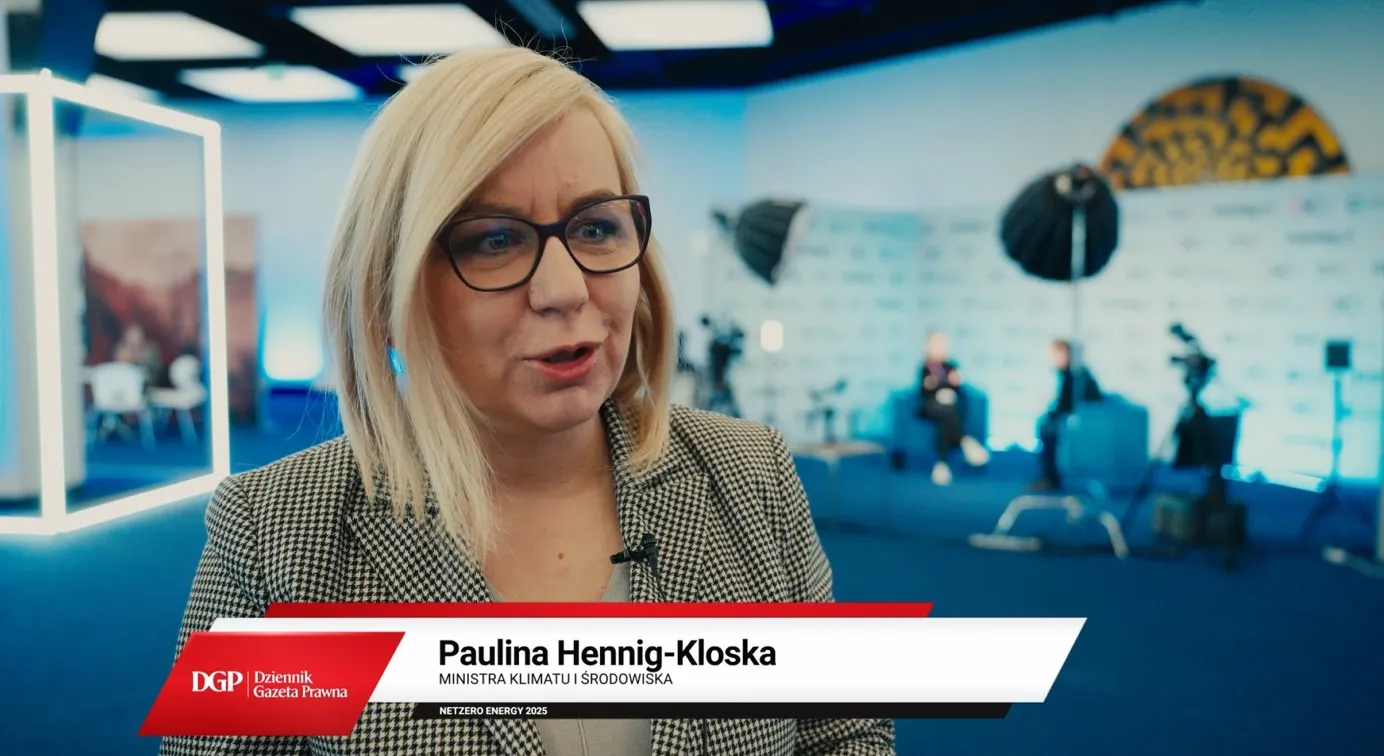 Min. Hennig-Kloska: neutralność klimatyczna dzięki nowym technologiom