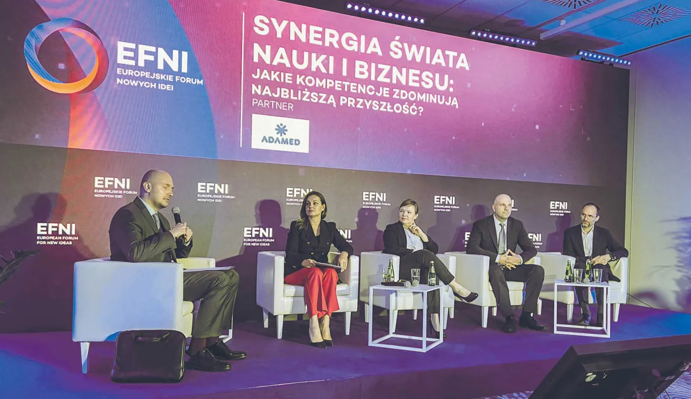 Synergia świata nauki i biznesu kreuje kompetencje przyszłości