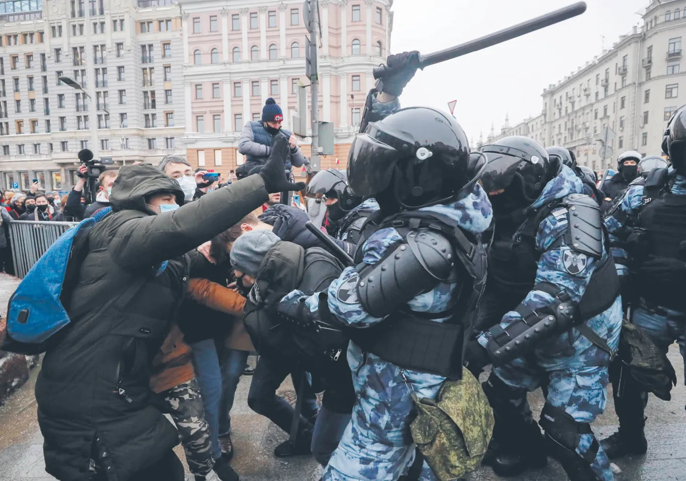 Tysiące ludzi w obronie Nawalnego