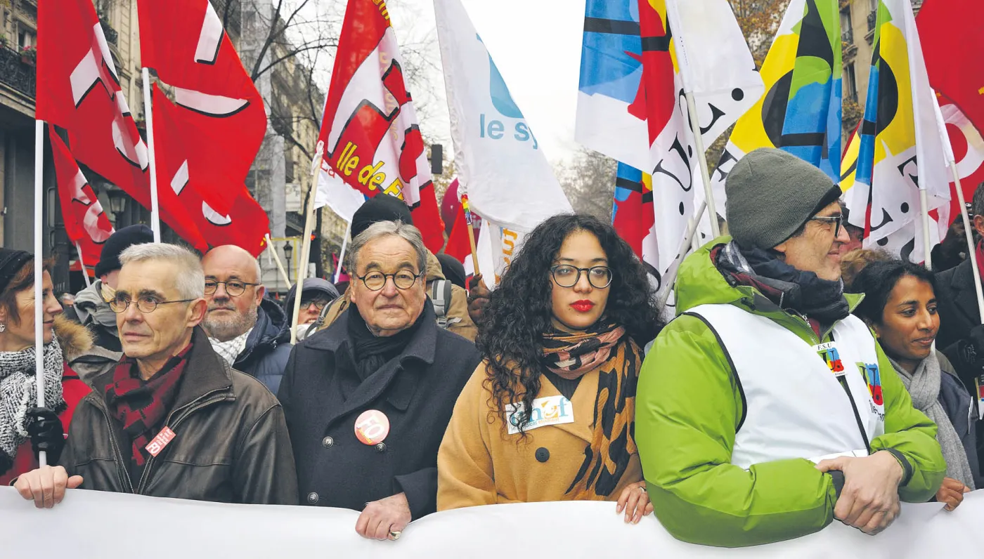 Mélanie Luce, przewodnicząca związku studentów UNEF