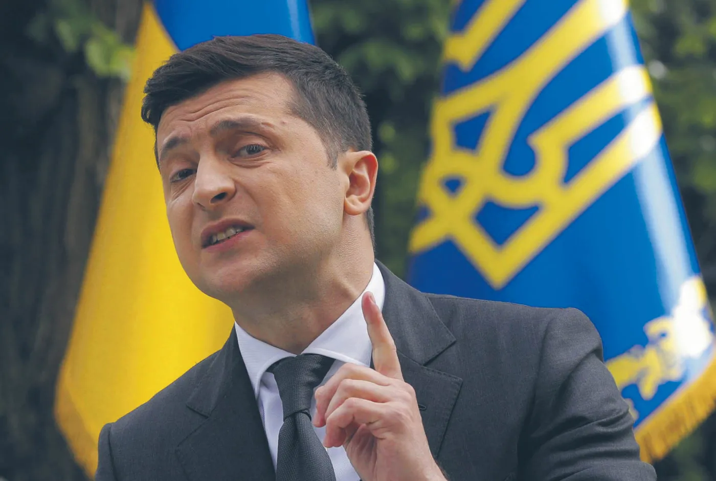 Zełenski miesiąc przed egzaminem