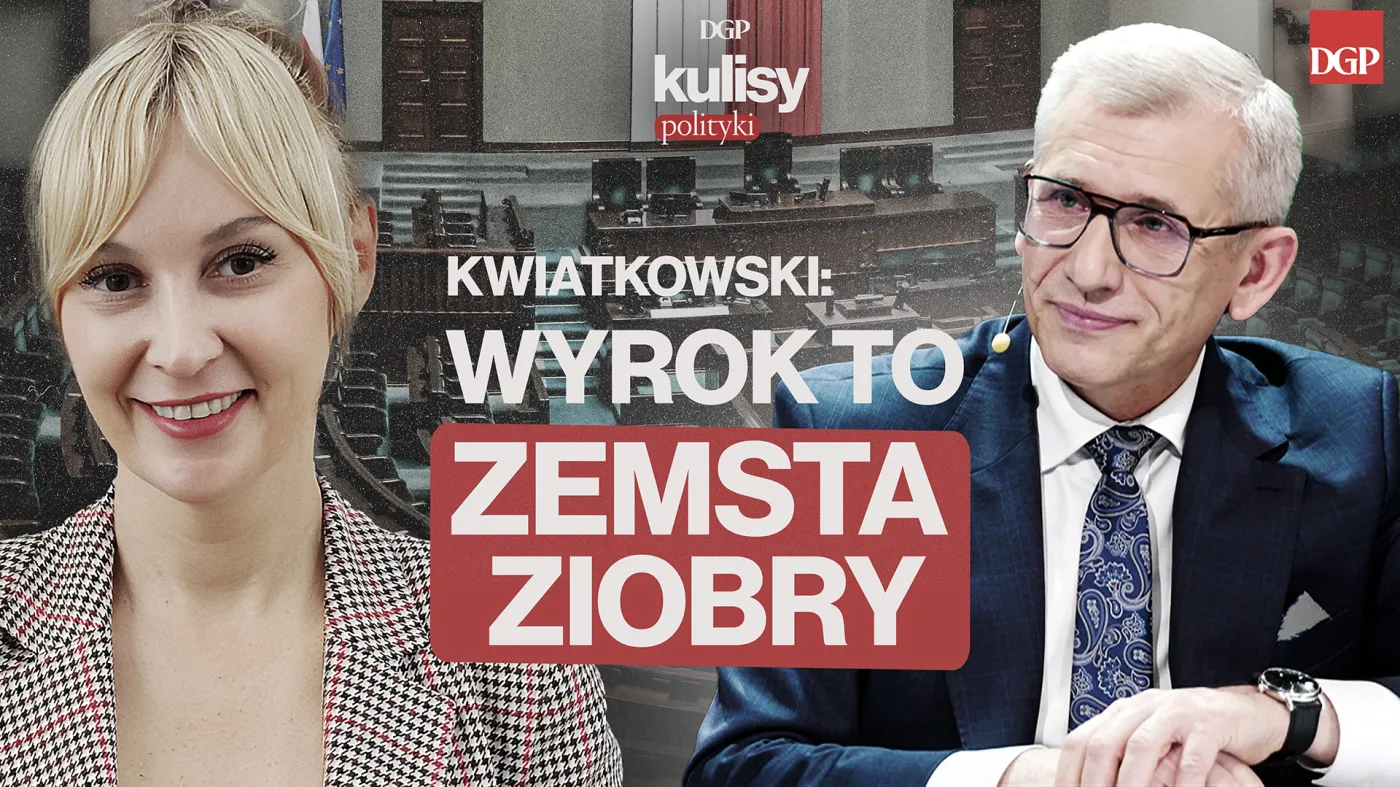 Kwiatkowski pierwszy raz komentuje swój wyrok: to zemsta Ziobry [KULISY POLITYKI]