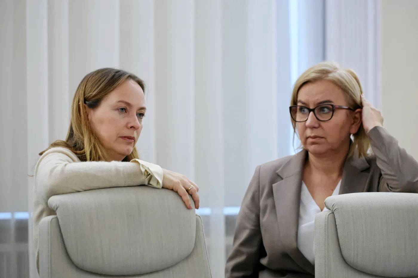 Katarzyna Pełczyńska-Nałęcz i Paulina Hennig-Kloska 