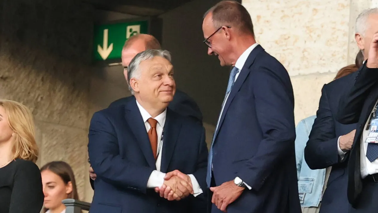 Viktor Orban i Friedrich Merz