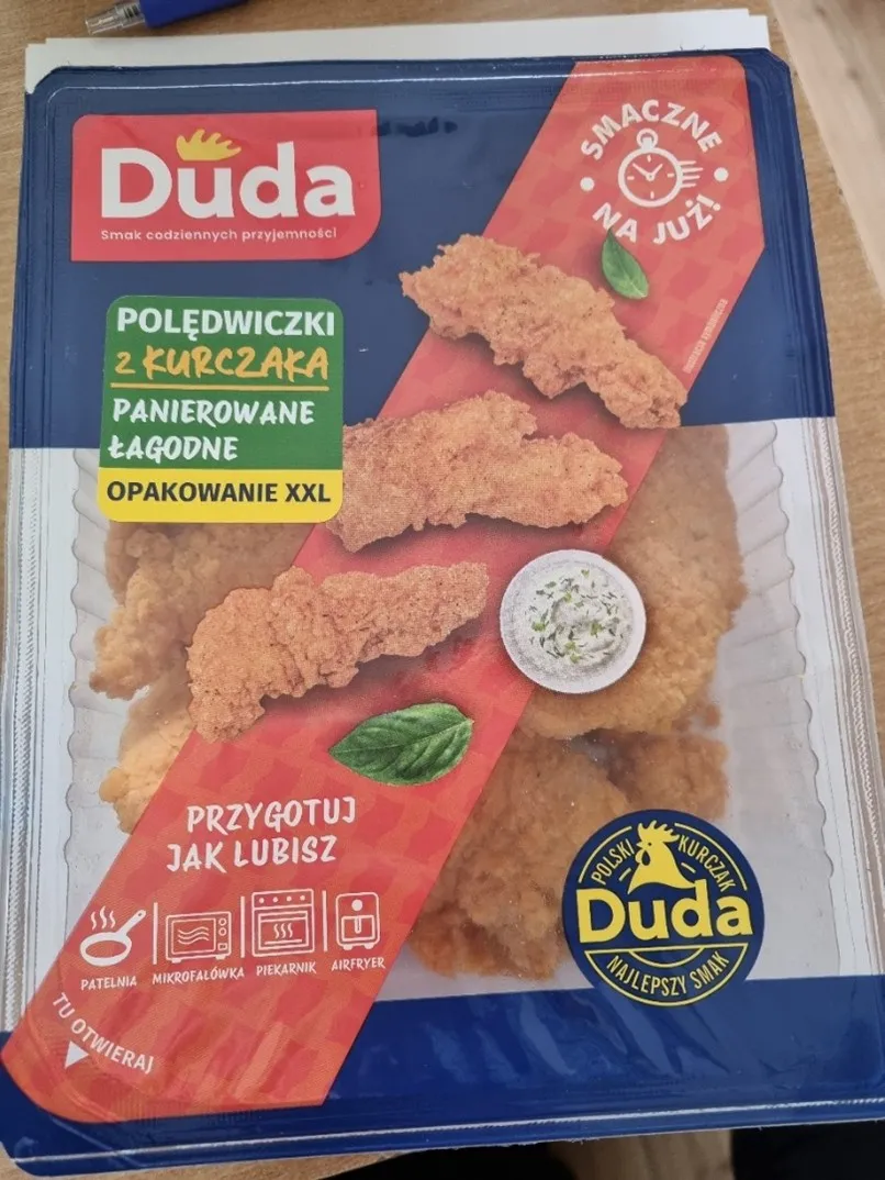 Polędwiczki w panierce Duda