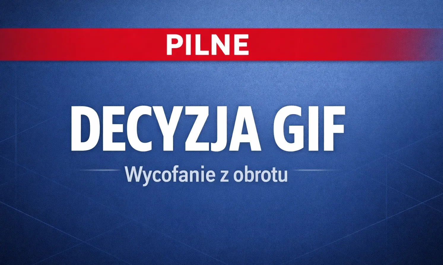 Pilny komunikat GIF: popularny lek przeciwbólowy wycofany z aptek w całej Polsce. Sprawdź, czy masz go w domu