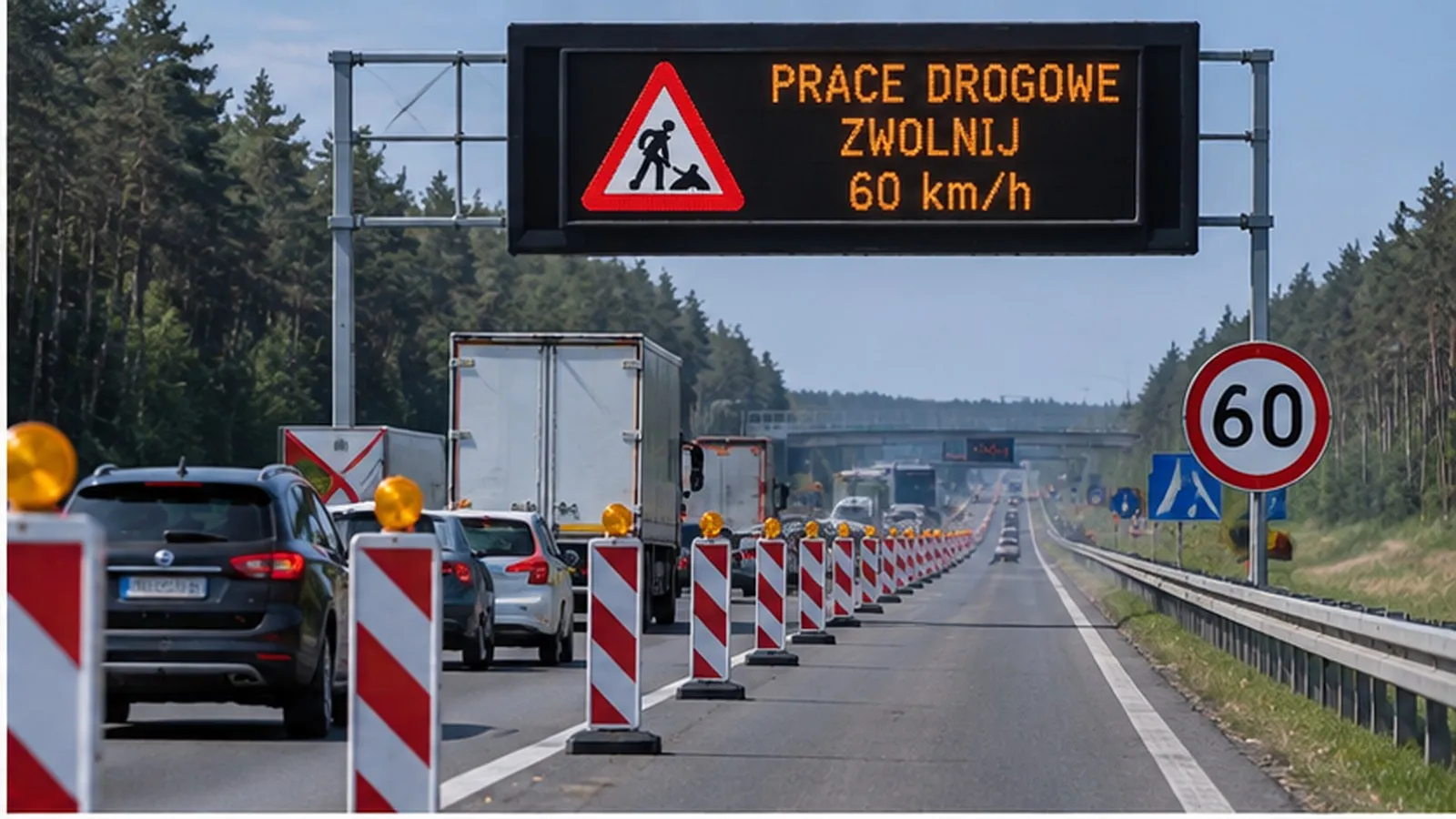 Kierowców czeka trudny czas. Ruszyły duże remonty A1 i A2, kolejne prace na A4