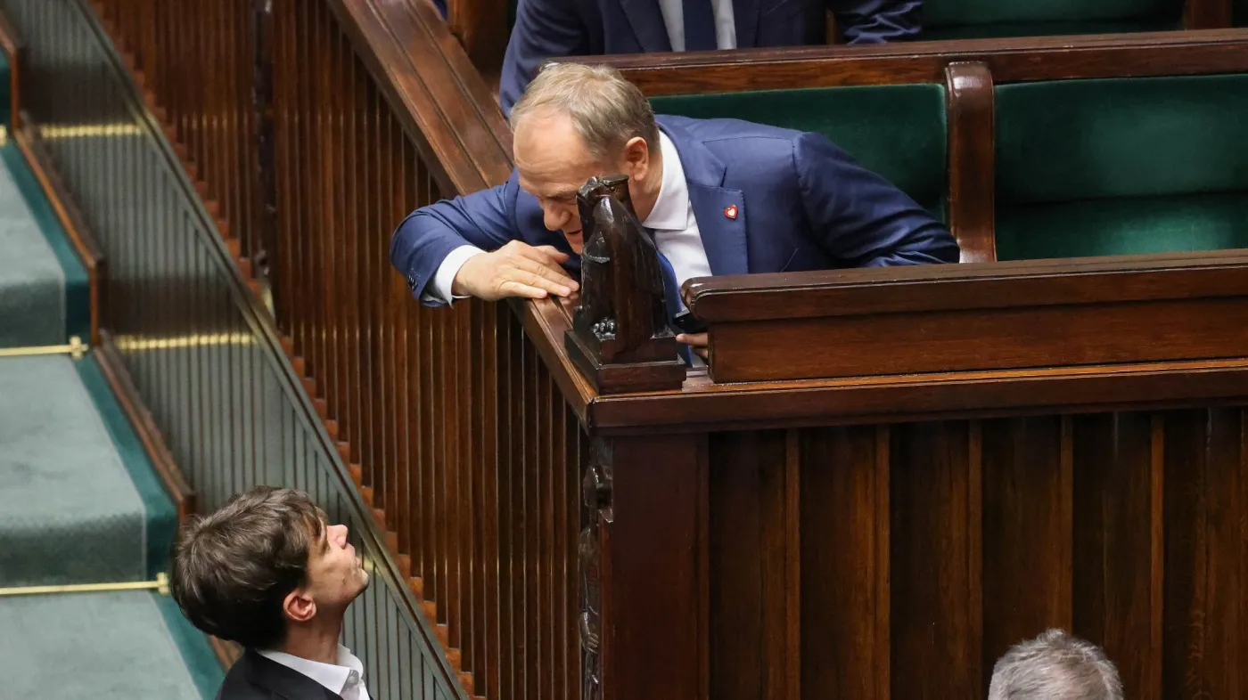 Donald Tusk, Michał Kołodziejczak