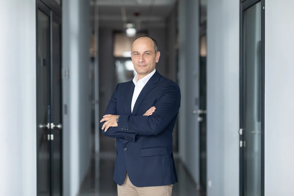 Grzegorz Starybrat, prezes zarządu Apator Powogaz S.A.