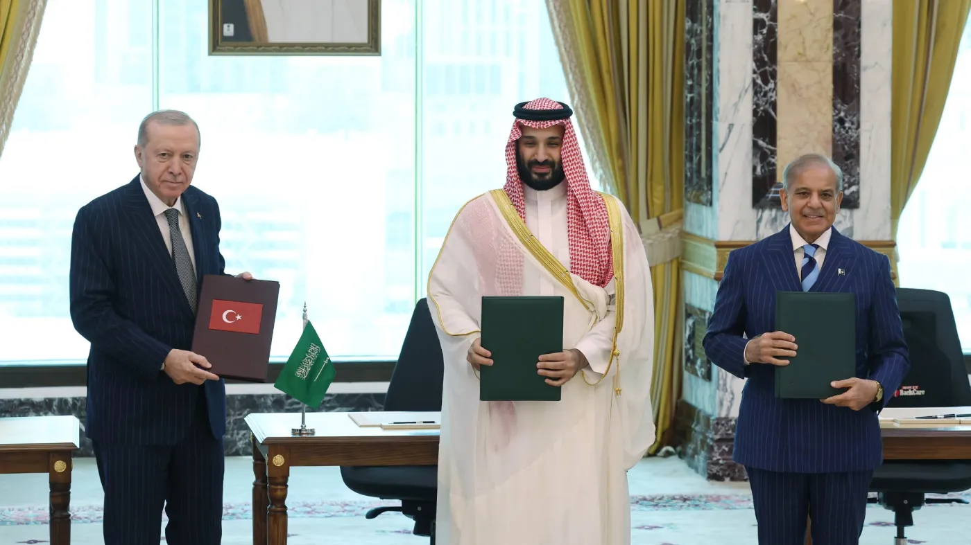 Recep Erdogan, Mohammed bin Salman i Shehbaz Sharif