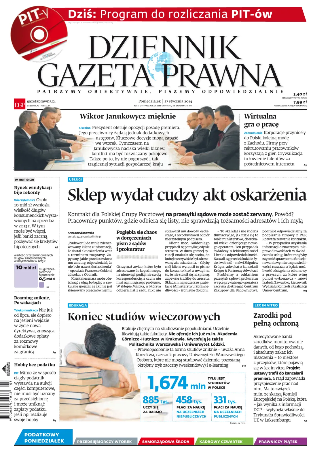 PIERWSZA STRONA