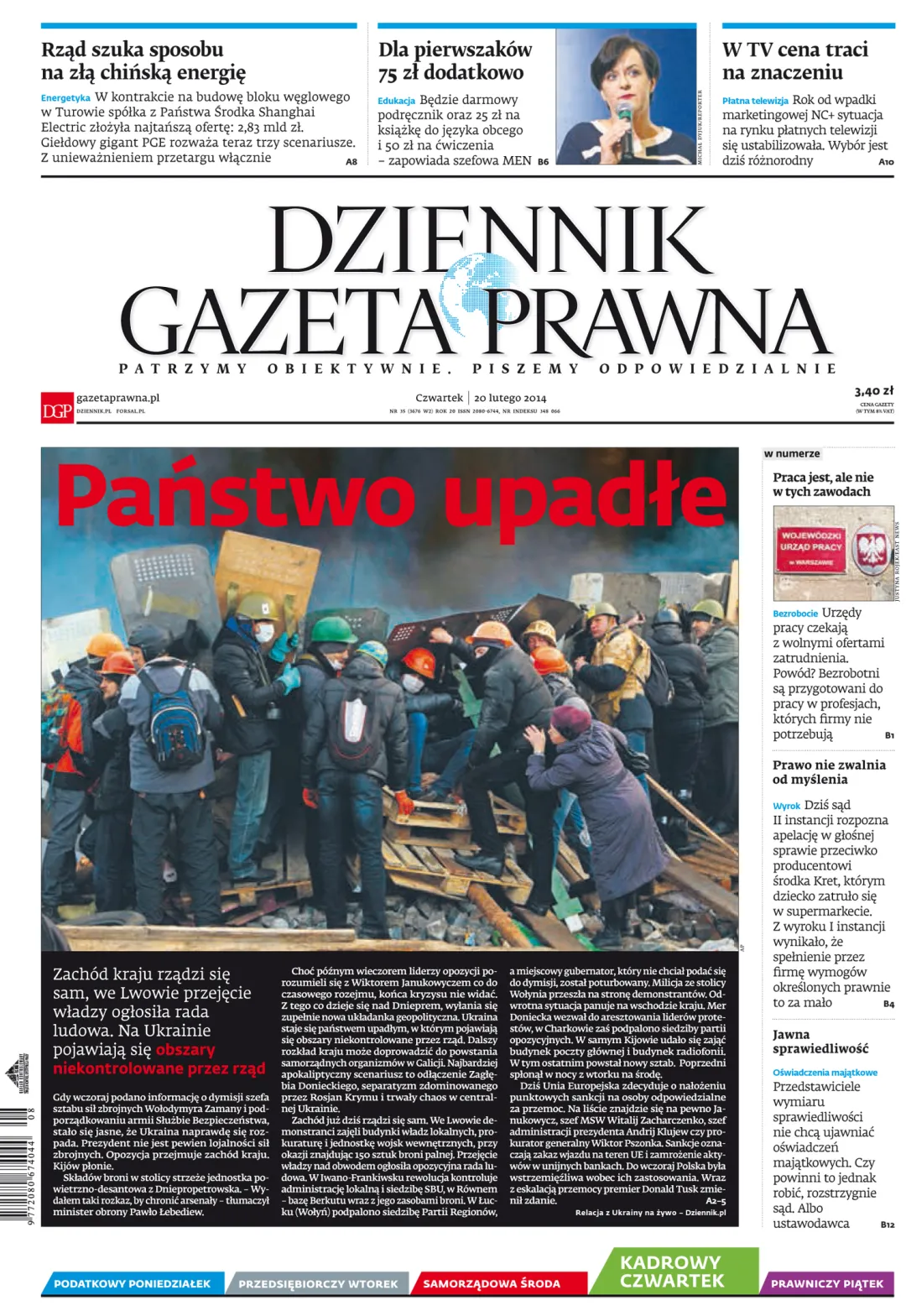 PIERWSZA STRONA