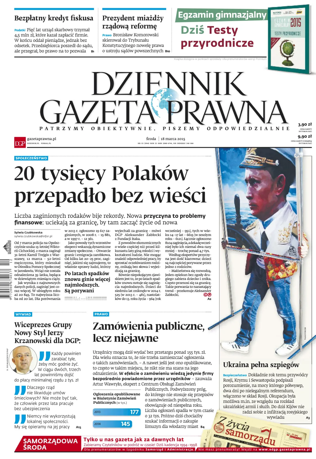 PIERWSZA STRONA