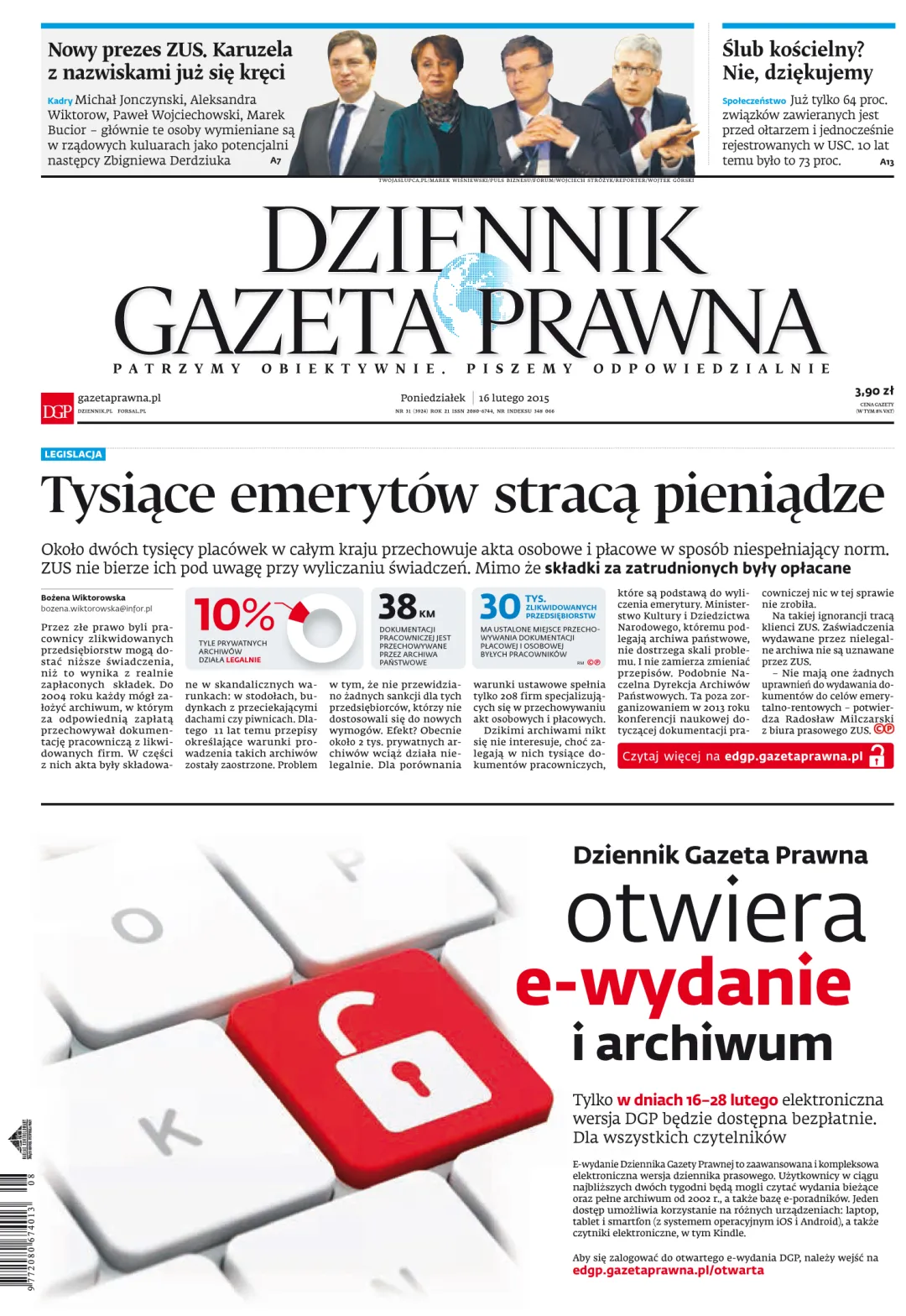 PIERWSZA STRONA