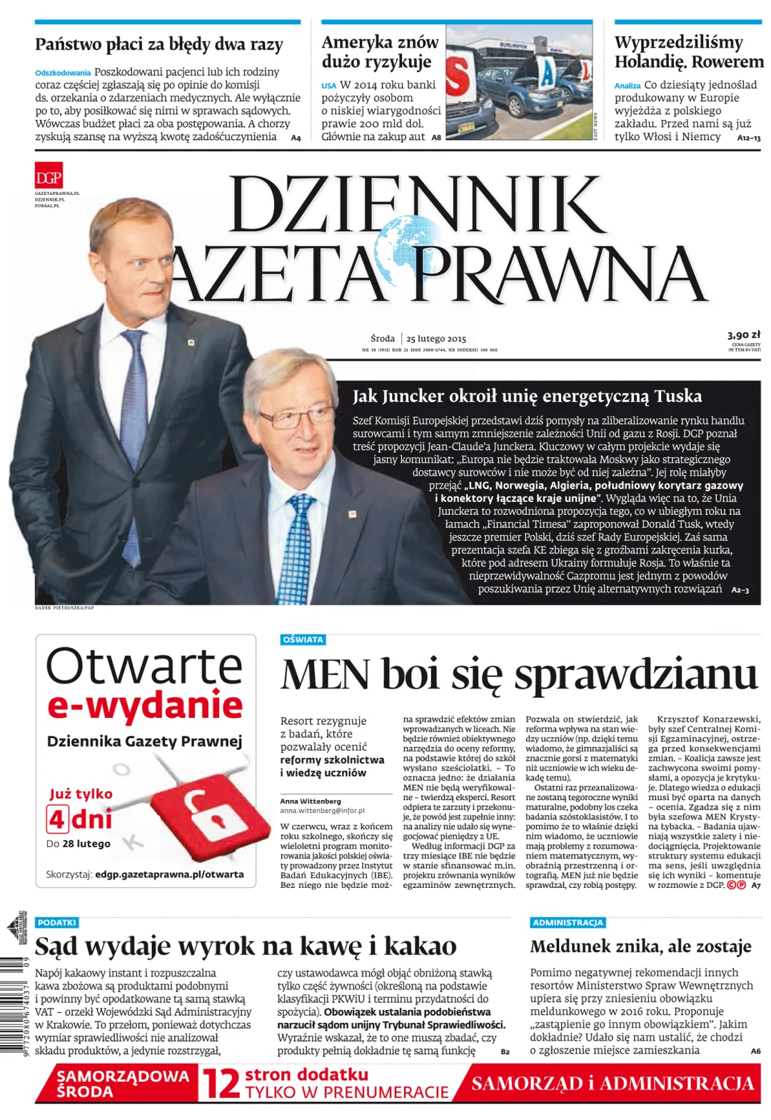 PIERWSZA STRONA