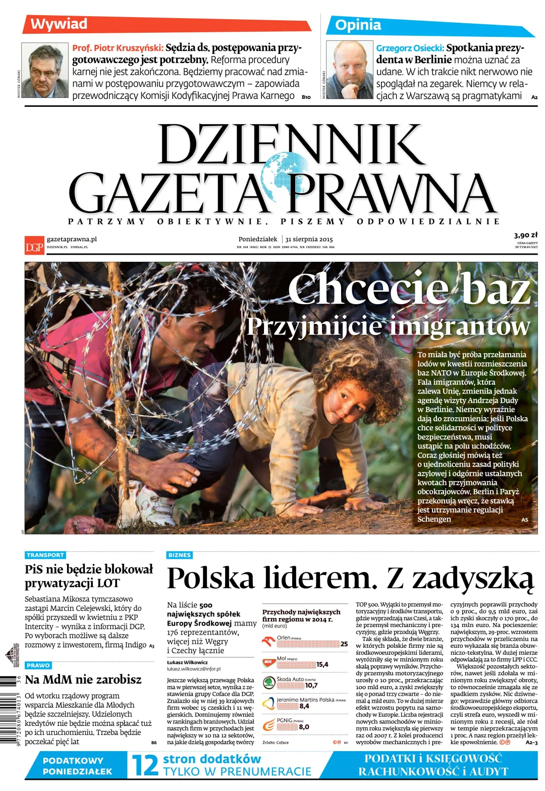 PIERWSZA STRONA