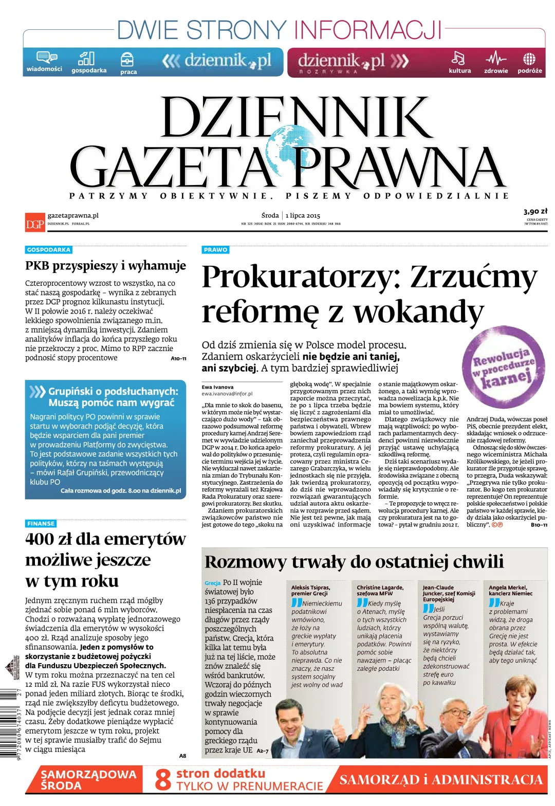 PIERWSZA STRONA