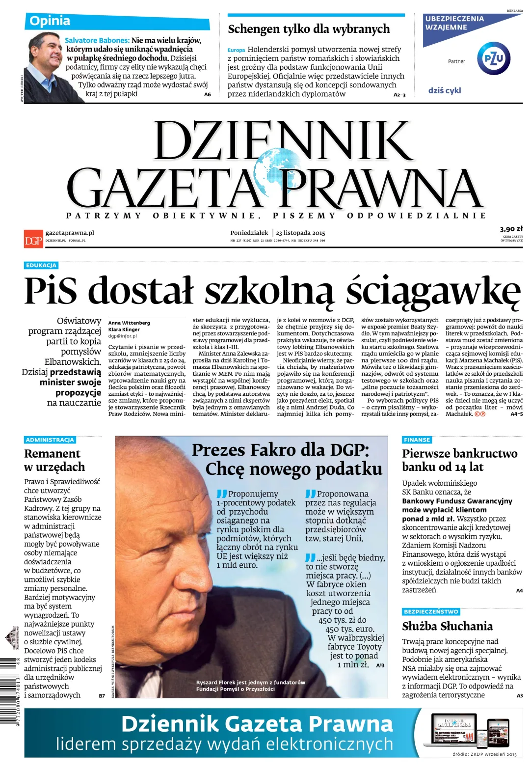 PIERWSZA STRONA