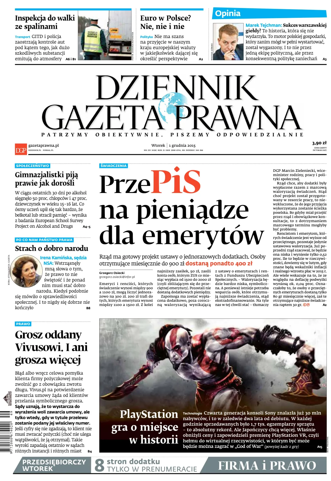 PIERWSZA STRONA