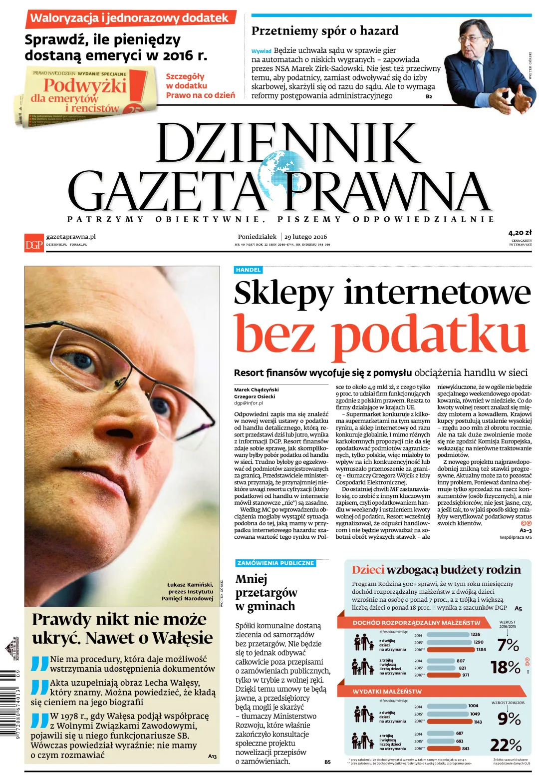 PIERWSZA STRONA