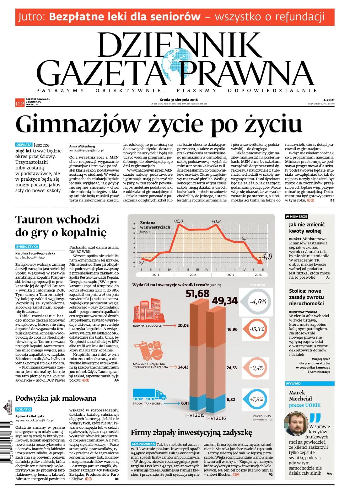 PIERWSZA STRONA