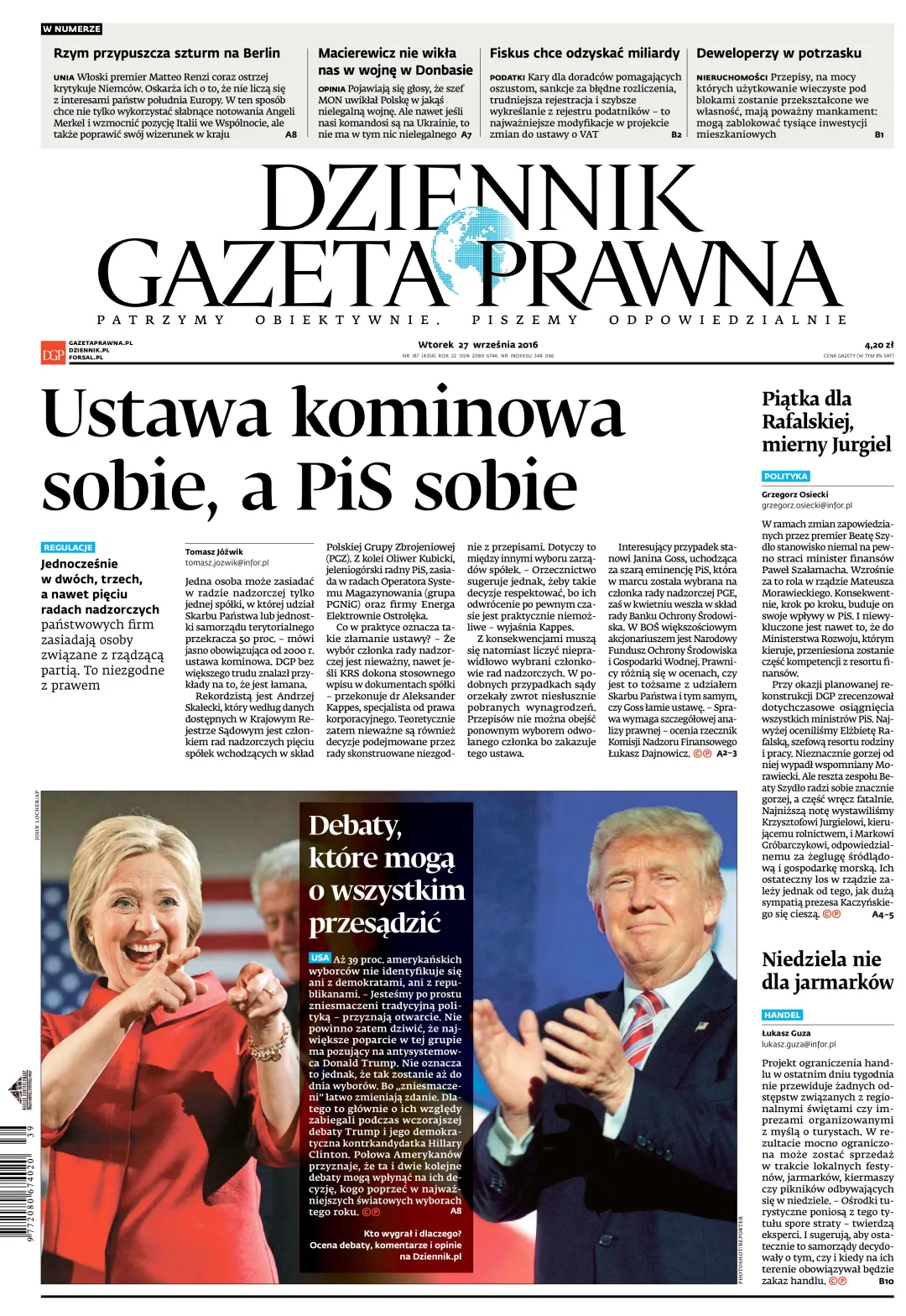 PIERWSZA STRONA