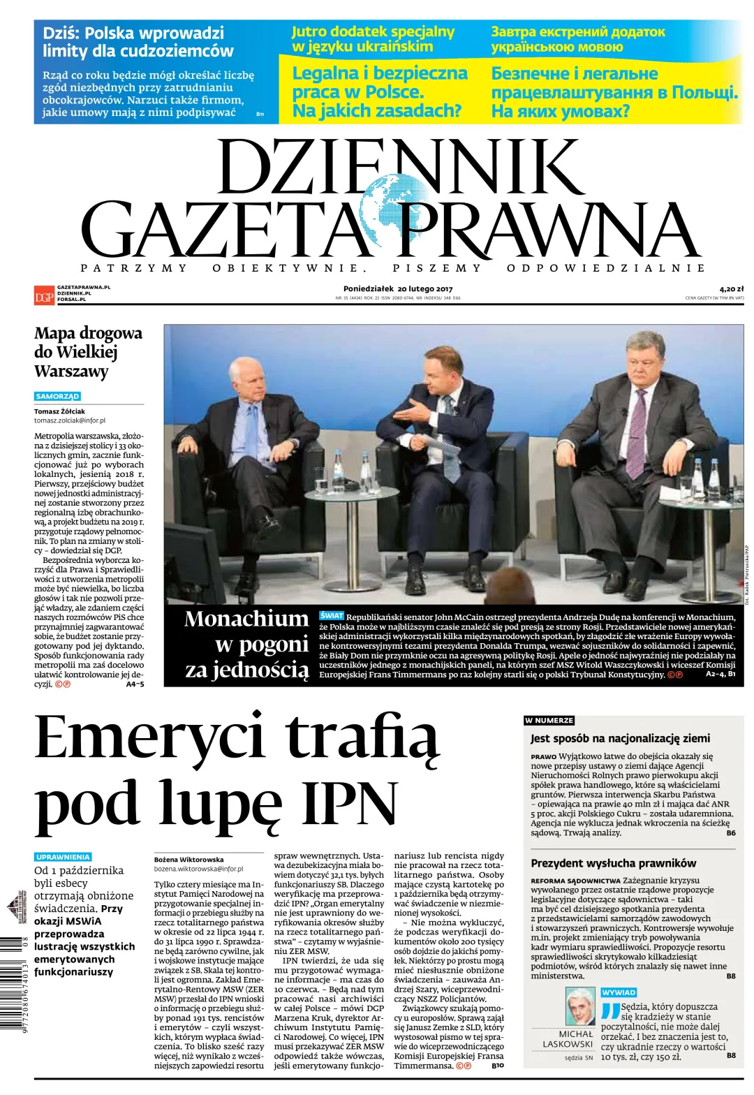 PIERWSZA STRONA