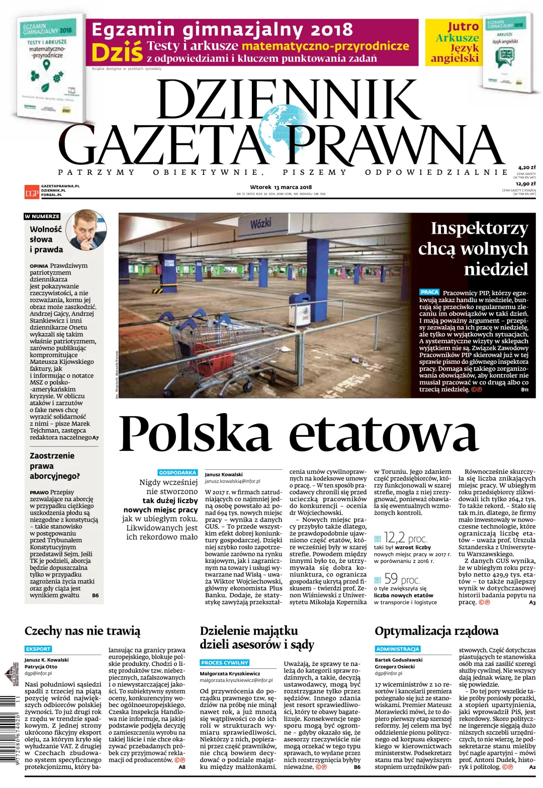 PIERWSZA STRONA