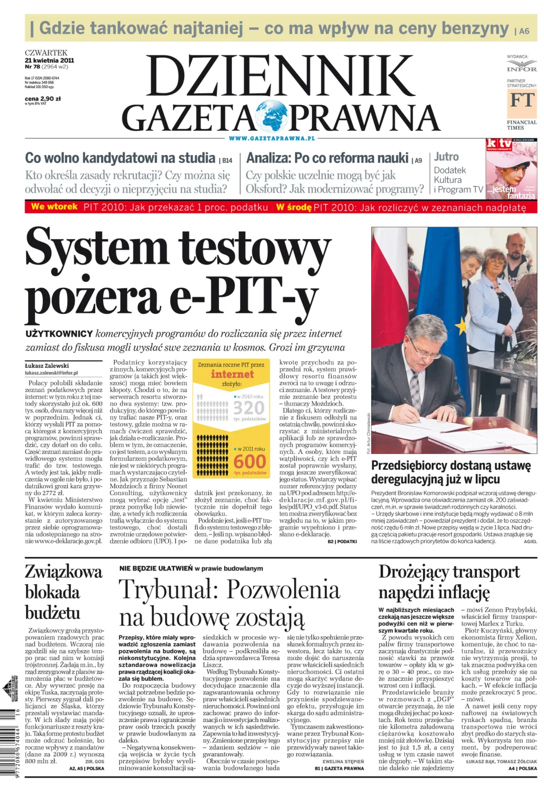 PIERWSZA STRONA