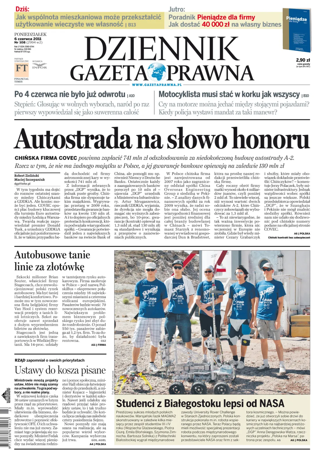 PIERWSZA STRONA