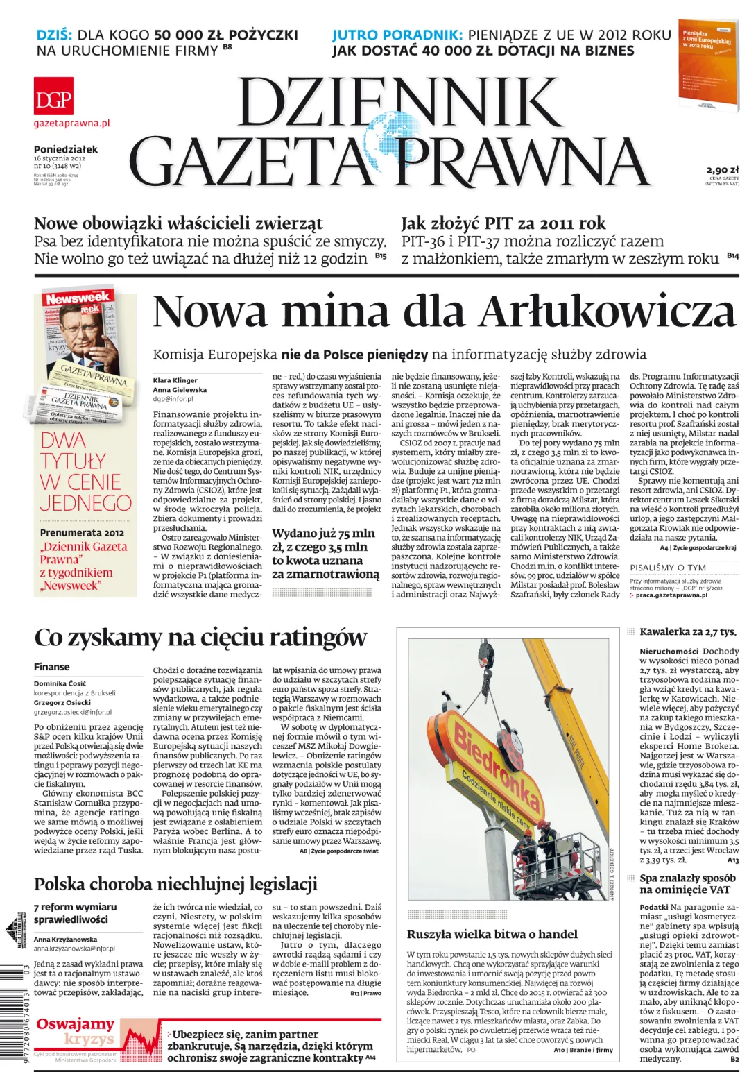 PIERWSZA STRONA