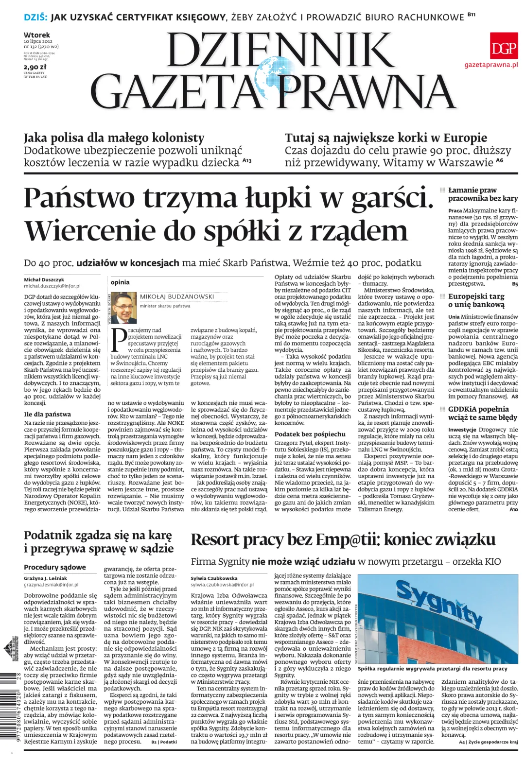 PIERWSZA STRONA