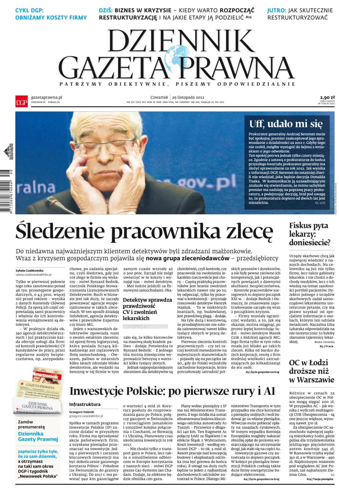 PIERWSZA STRONA