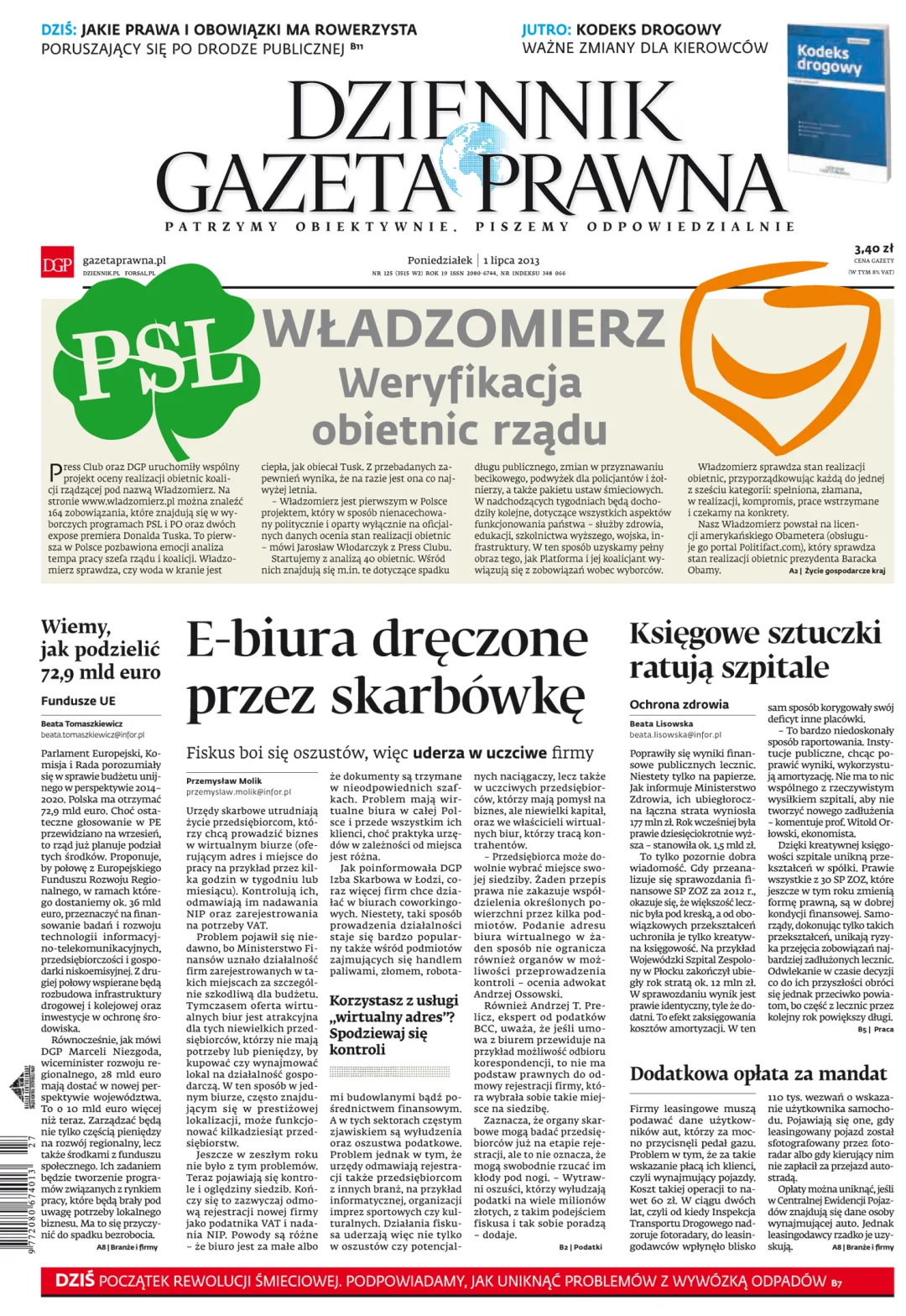 PIERWSZA STRONA