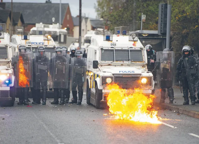 Duch kłopotów nad Irlandią Północną