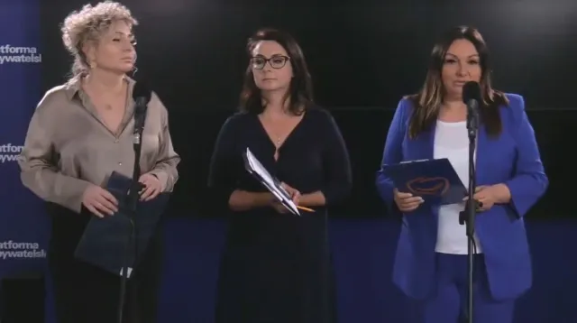 KO przedstawia propozycje dla kobiet. "Rząd wspiera kobiety, ale gazem i pałkami teleskopowymi"