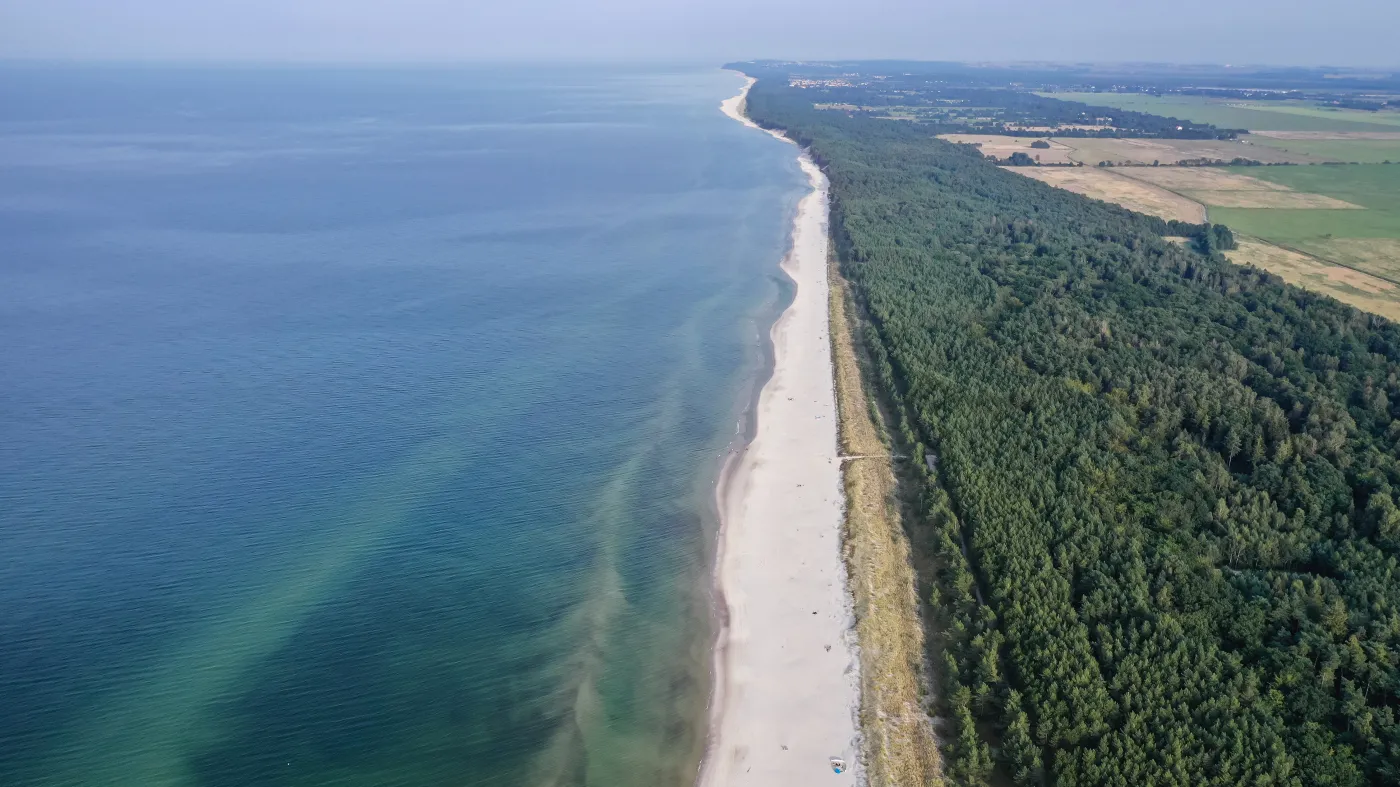 Morze Bałtyckie Bałtyk plaża Dębki