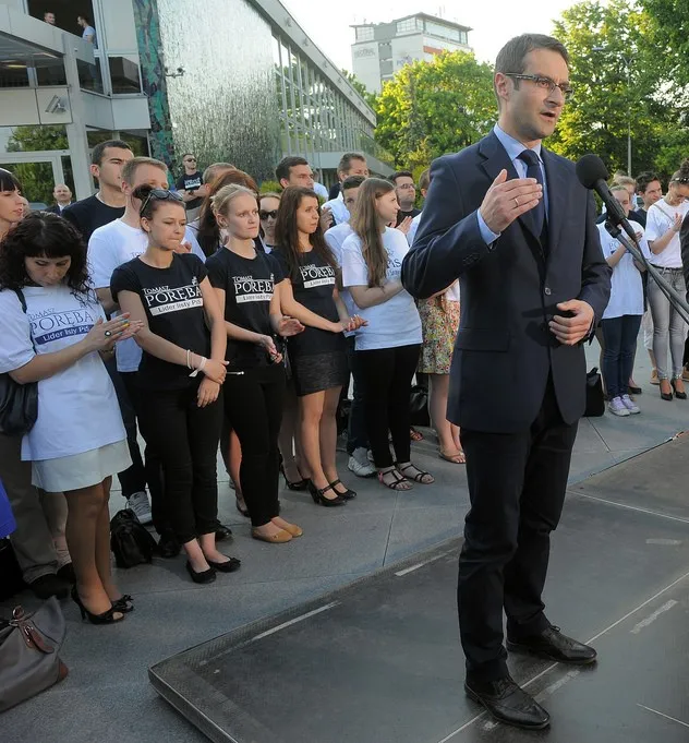 Tomasz Poręba na spotkaniu w Rzeszowie / zdjęcie z profilu Prawa i Sprawiedliwości